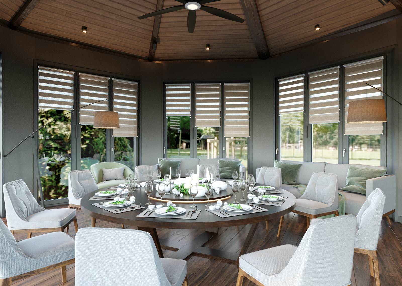 Обложка проекта: Гостиная в гостевом доме