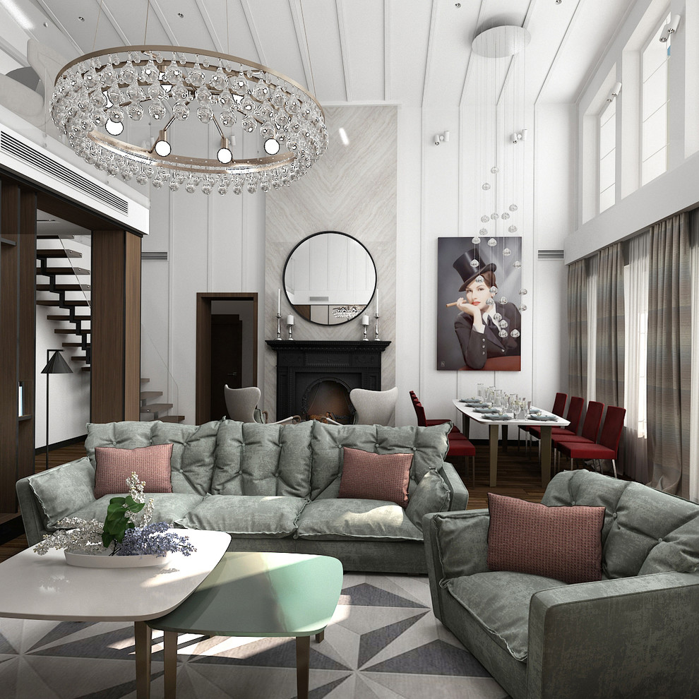 Обложка проекта: Элегантная классика в загородном доме