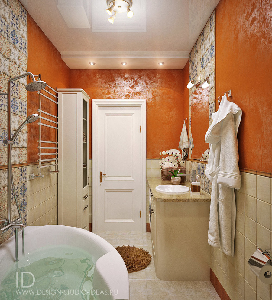 Ванная и душевая в двух вариантах