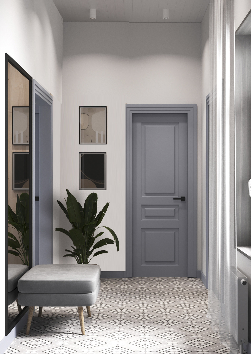 Таунхаус Совушки Кухня-гостиная, прихожая