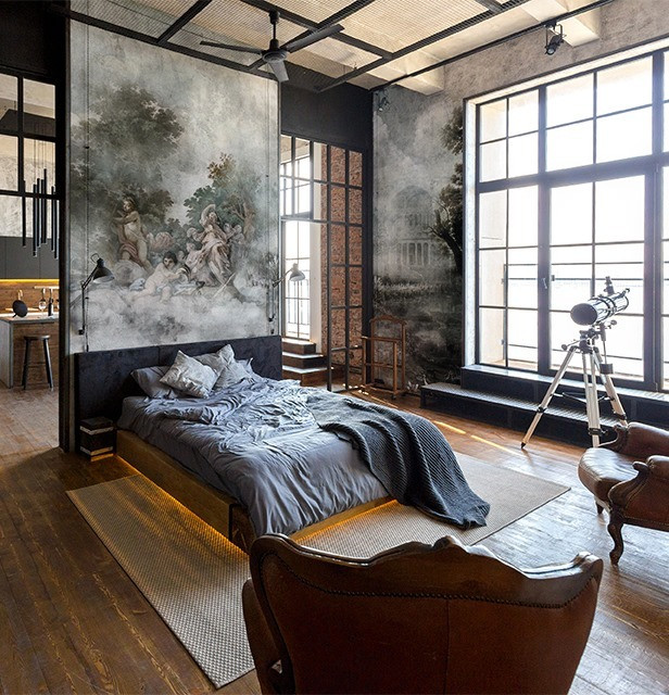 Обои с историческими фресками