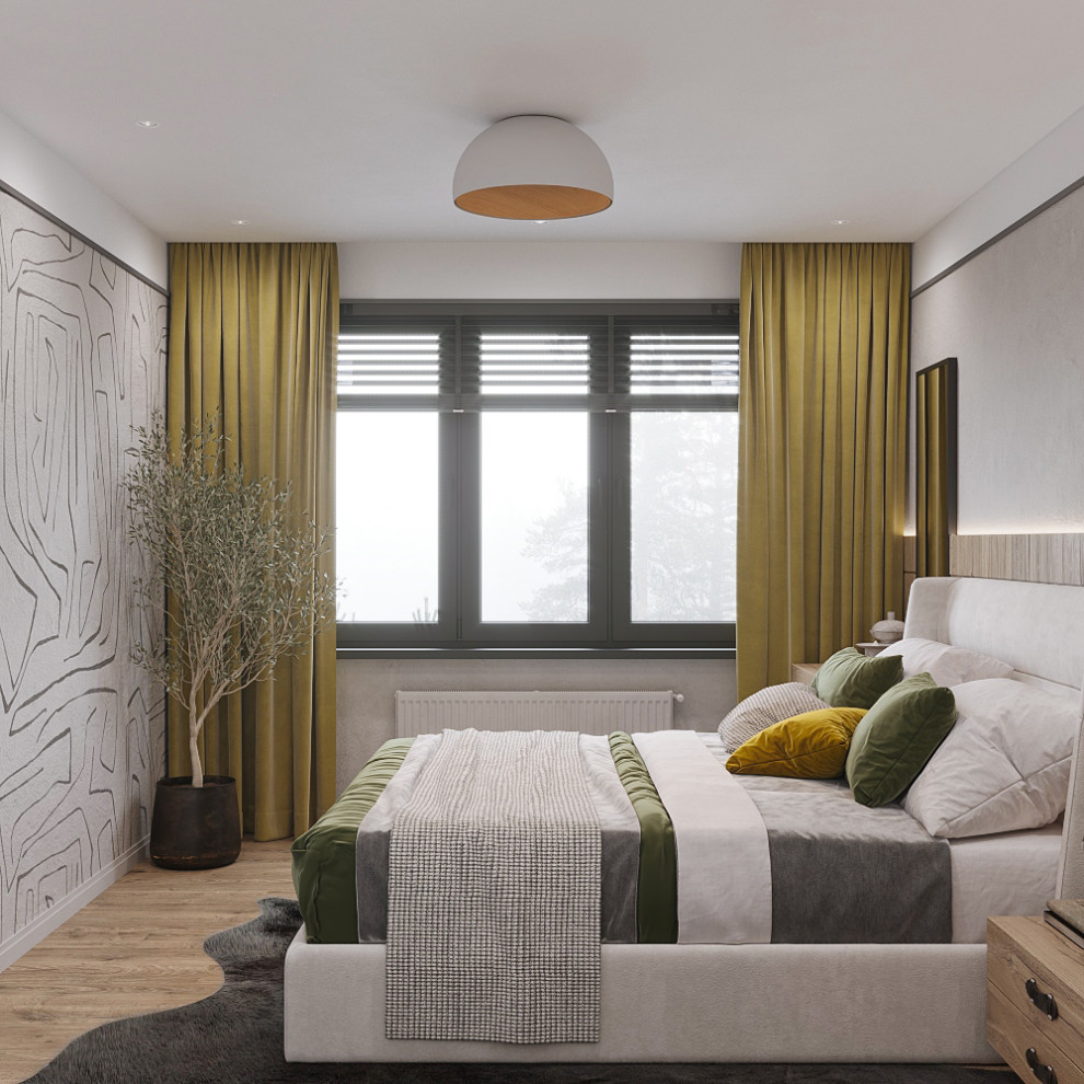 Спальня с гардеробной с/т Фестивальное, Курская область.