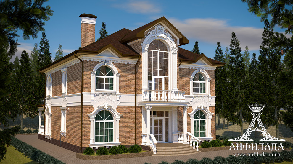 Обложка проекта: Дизайн-проект по облицовке фасадов жилого дома