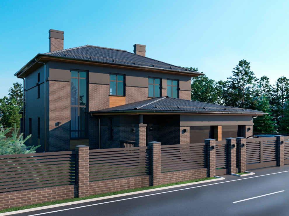 Обложка проекта: 2-х этажный дом п.Ростоши