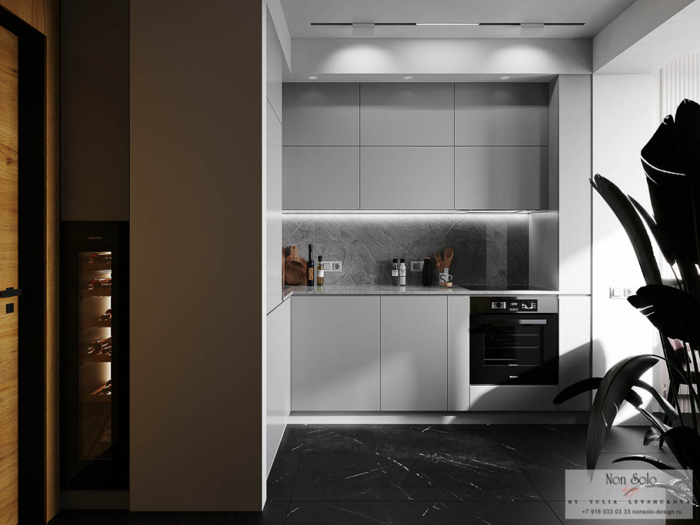 Дизайн квартиры для адвоката 54 м2, ул. Люсиновская, г. Москва