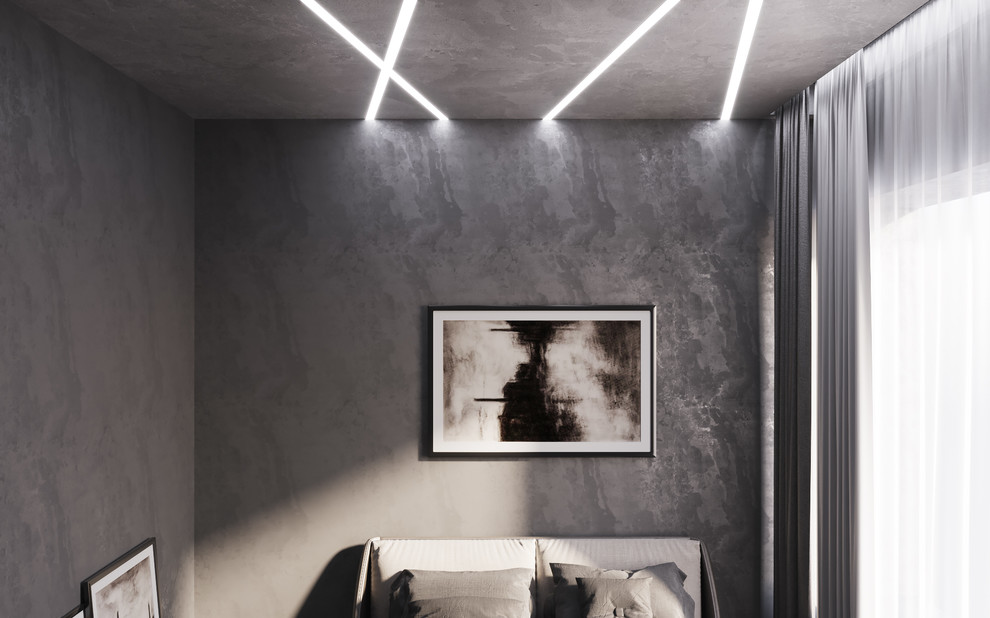 Квартира 42 кв.м. . Ультра Современный дизайн  для IT программиста