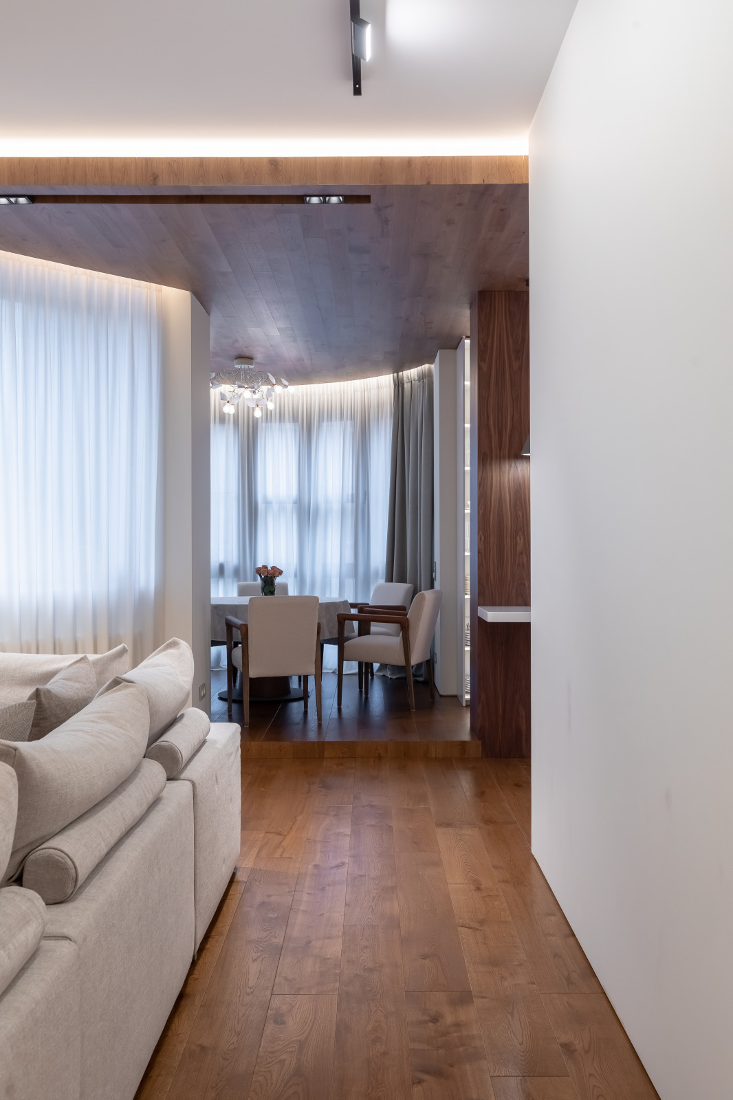 Гостиная и столовая