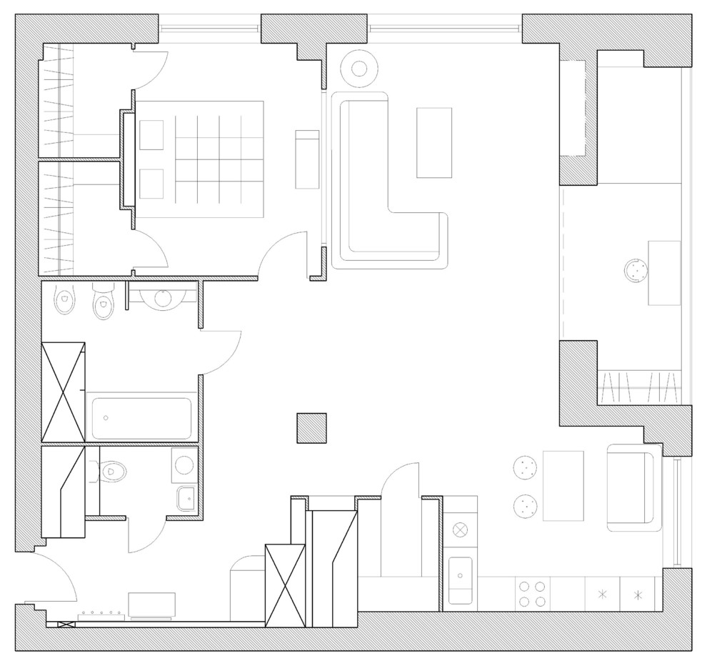 квартира 102 м2