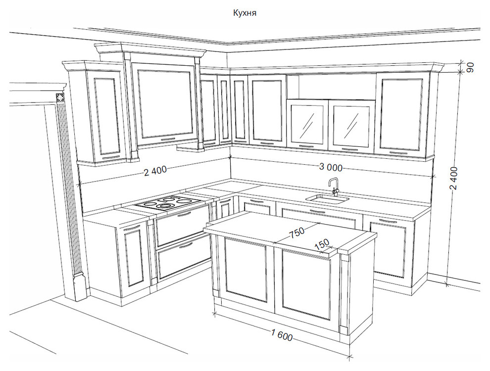 Эскизный проект для МФК  НОВОСИТИ
