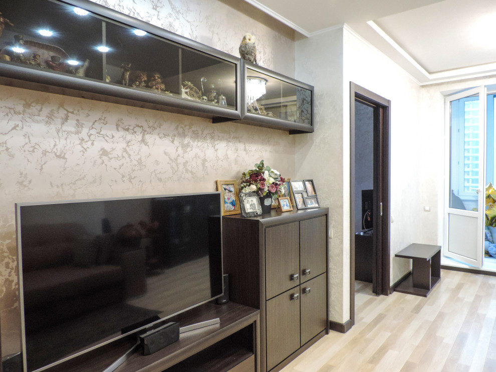 Гостиная в стиле контемпорари