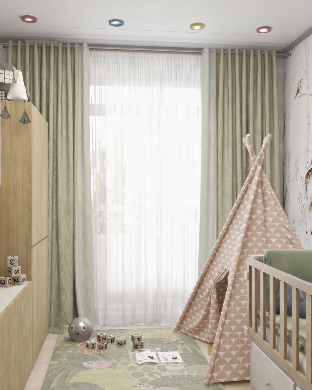 Дизайн-проект в эко стиле