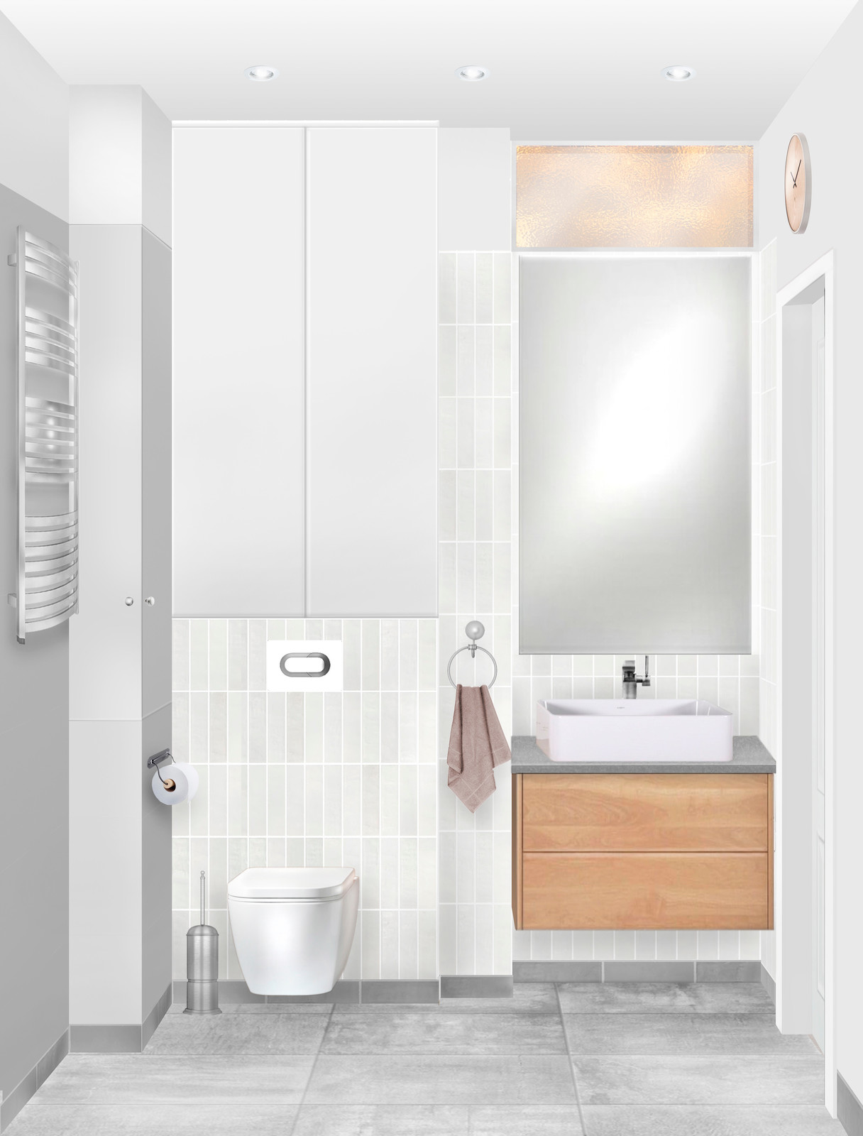 Проект небольшой сталинки в центре Москвы - фотоколлажи