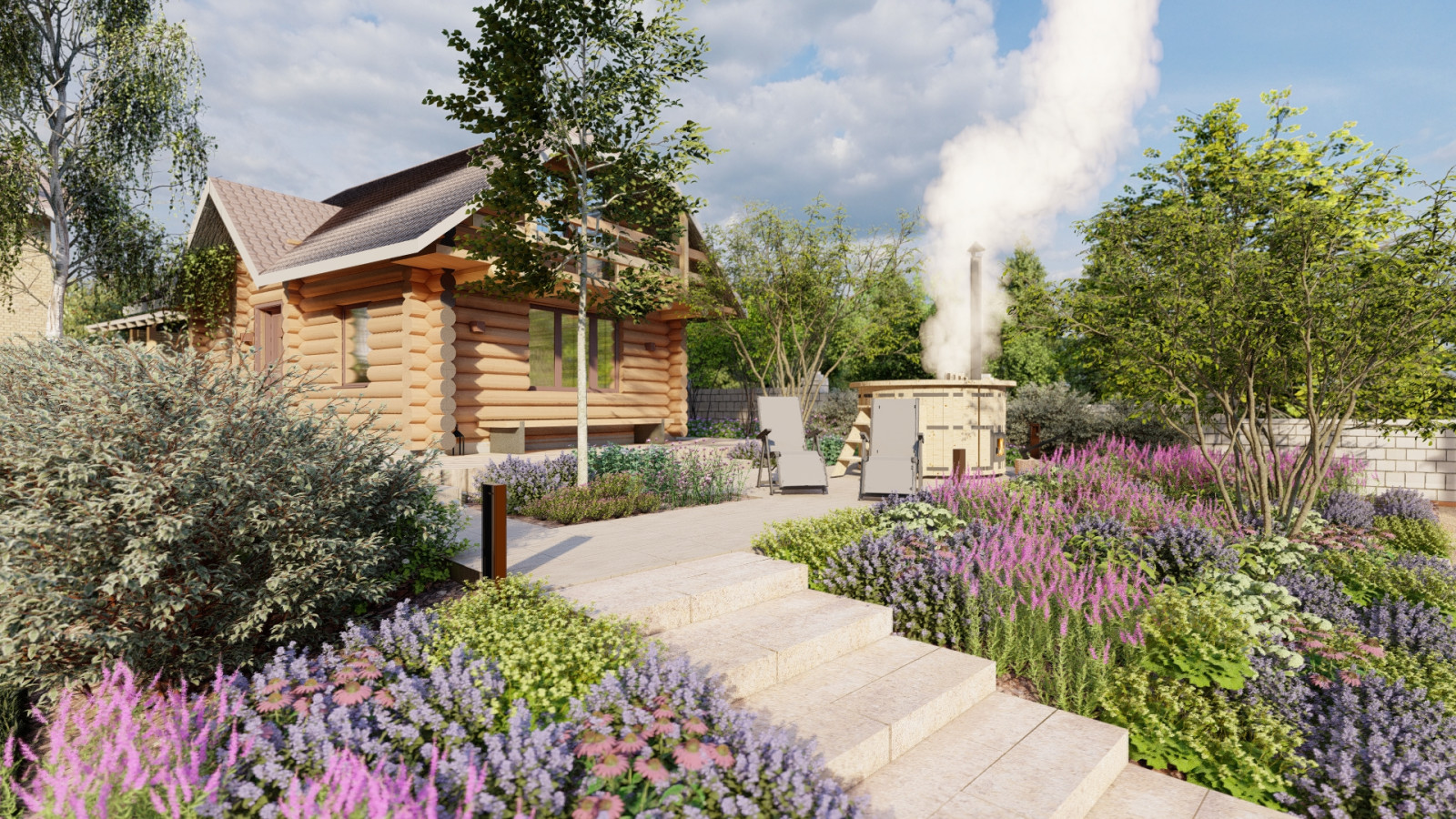 Сад "Мыльные пузыри" в с.Степаново