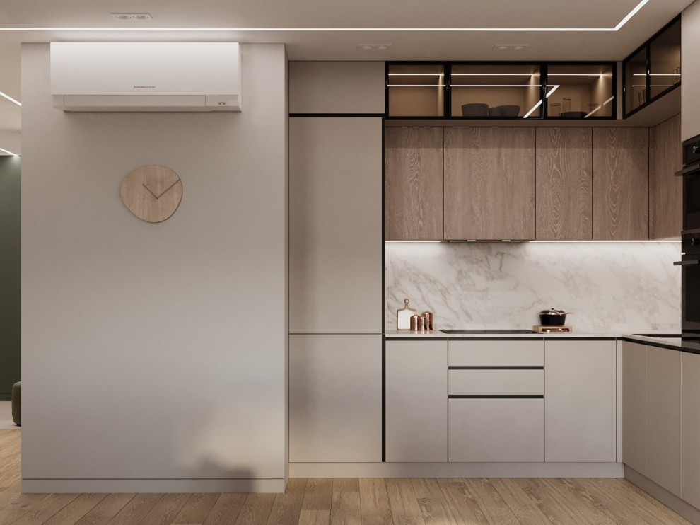 Дизайн-проект квартиры 60 кв.м в современном стиле