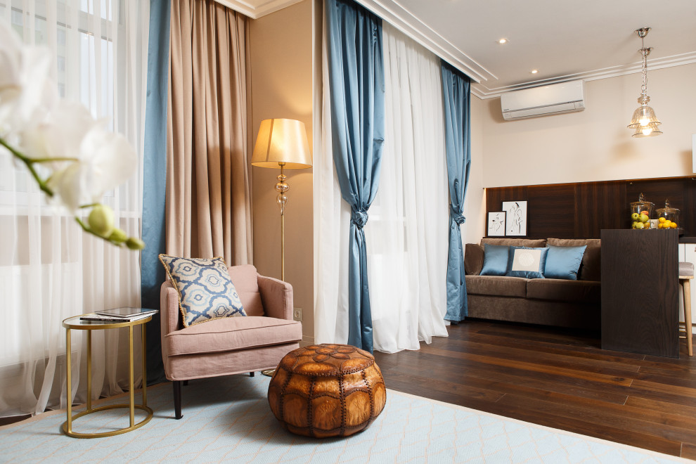 Реализация проекта "Пудровый интерьер"