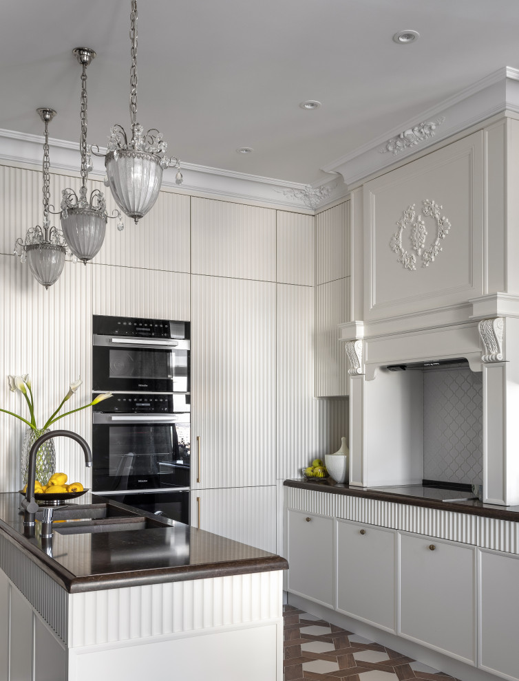 Трехкомнатная квартира с венгерским камином HQ Keramik