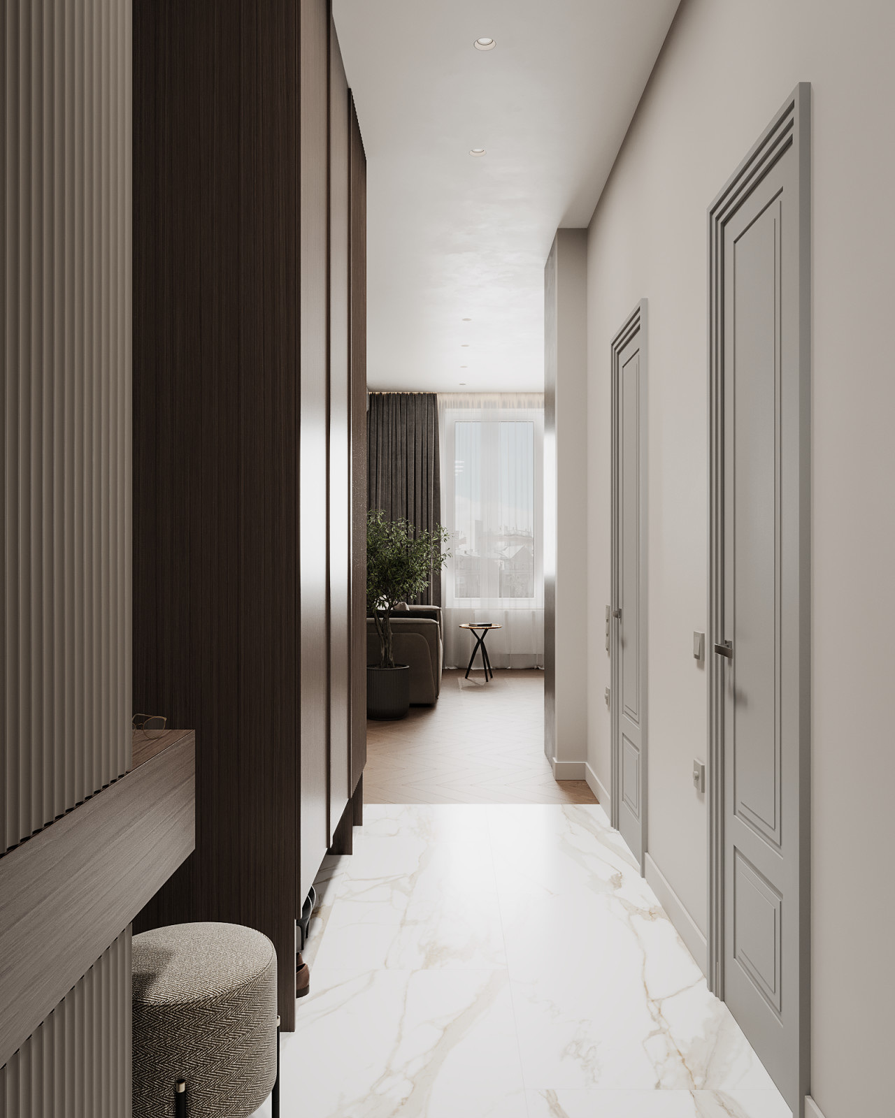 Дизайн-проект квартиры в ЖК "EVER"