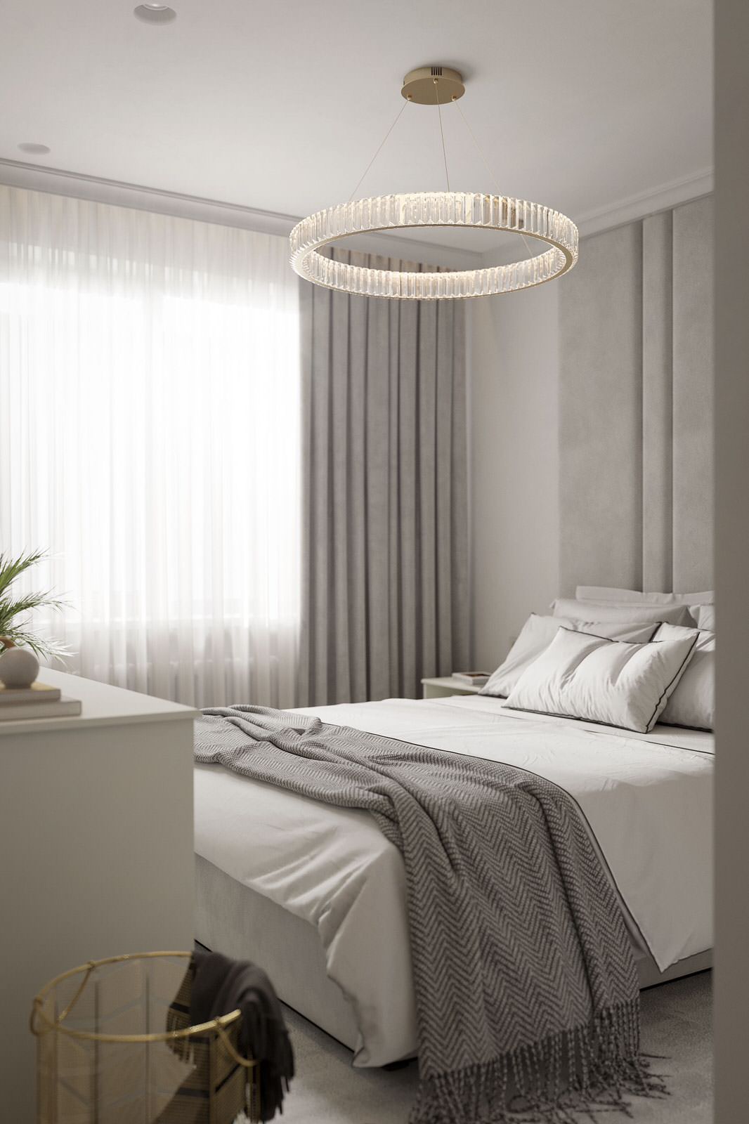 Спальня в ЖК Лучи