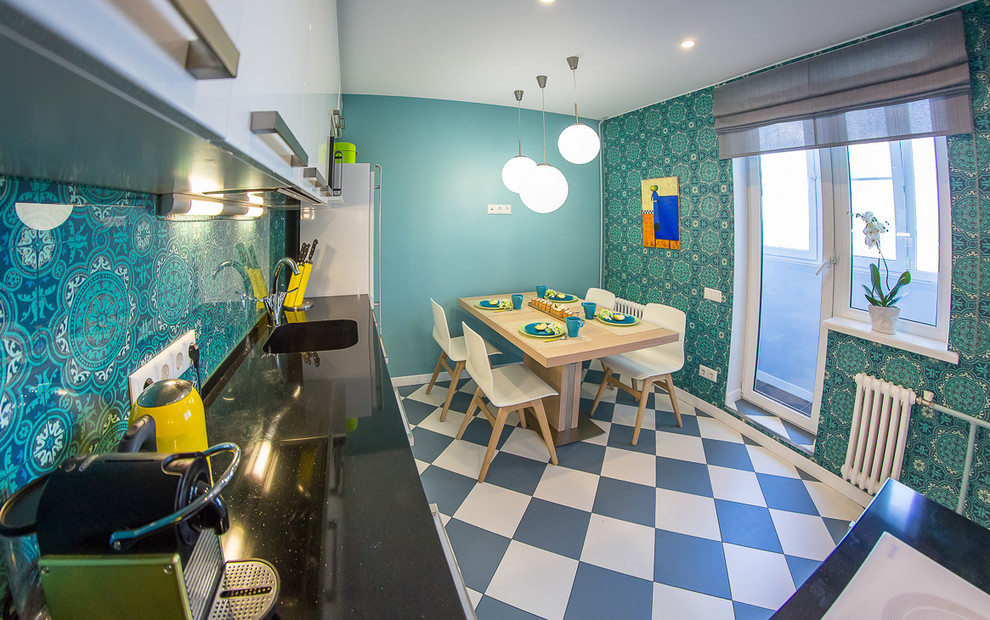 Квартира в Москве 100м2 (Дизайнер Мария Соловьёва-Сосновик)