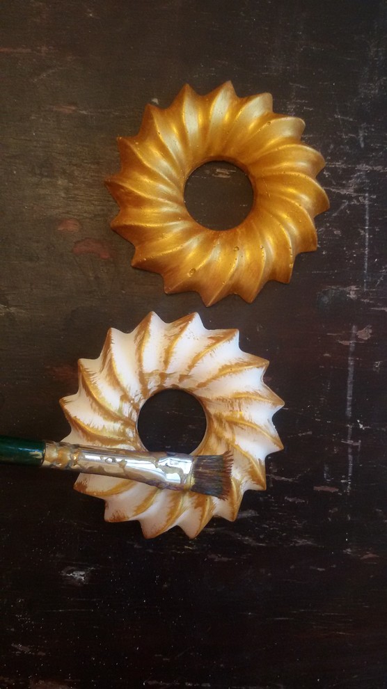 DIY: елочные игрушки из гипса своими руками