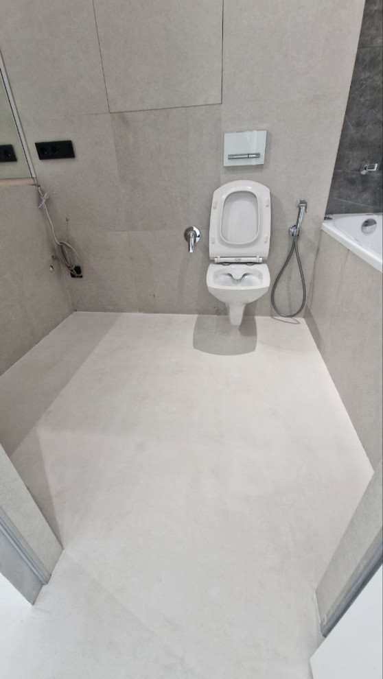 Обложка проекта: Полы микробетон