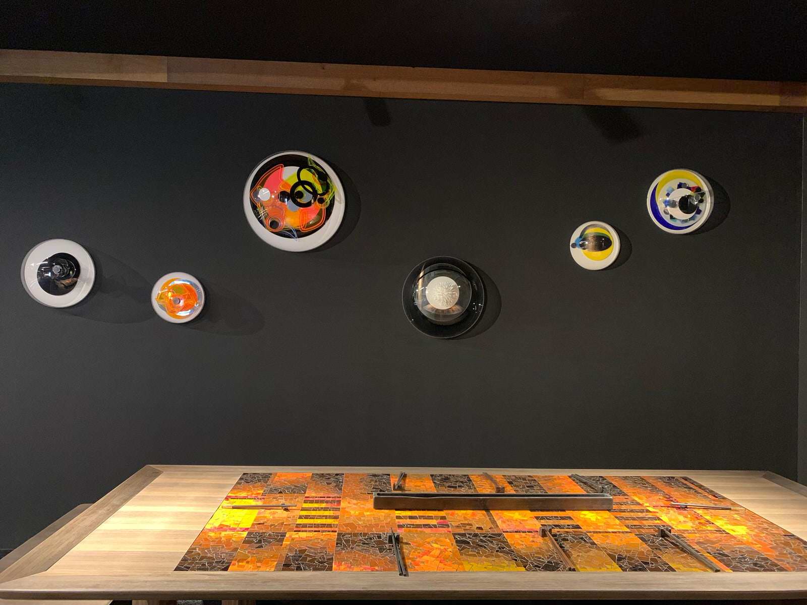 Арт-объекты в Шоу руме Лугано. Аrt-object in Lugano's showroom,Ticino. Switzerla