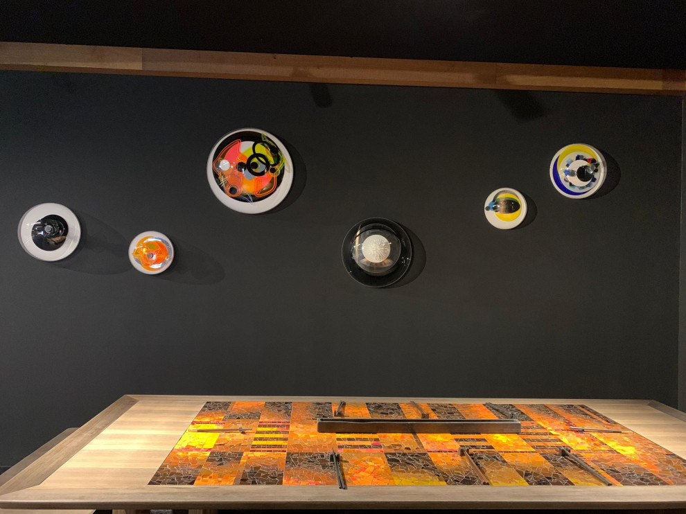 Арт-объекты в Шоу руме Лугано. Аrt-object in Lugano's showroom,Ticino. Switzerla