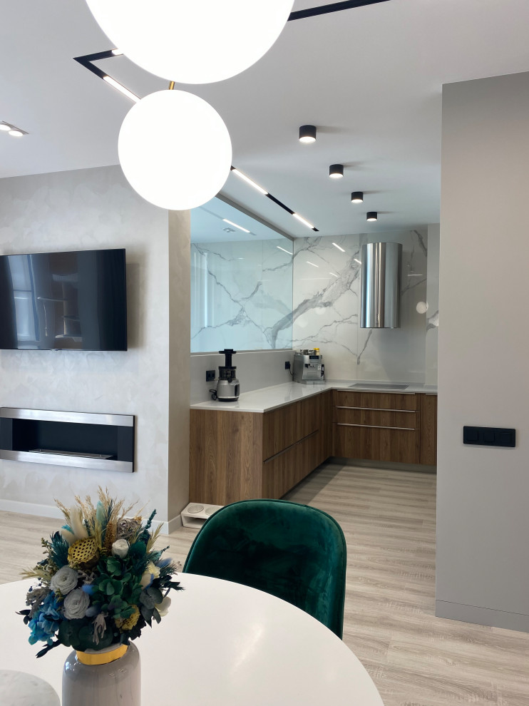 Реализованный дизайн квартиры