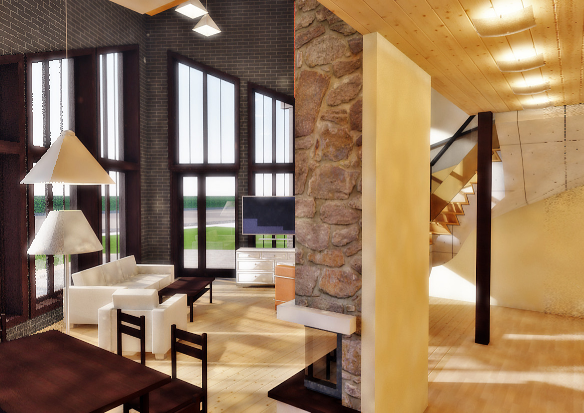 Обложка проекта: Индивидуальный коттедж.