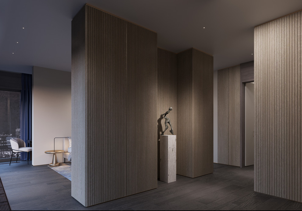 Дизайн проект квартиры ЖК "Снегири"