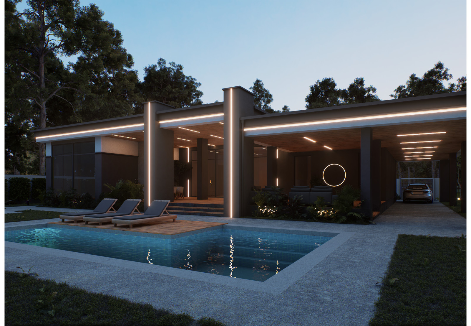 Индивидуальный жилой дом в Янтарном