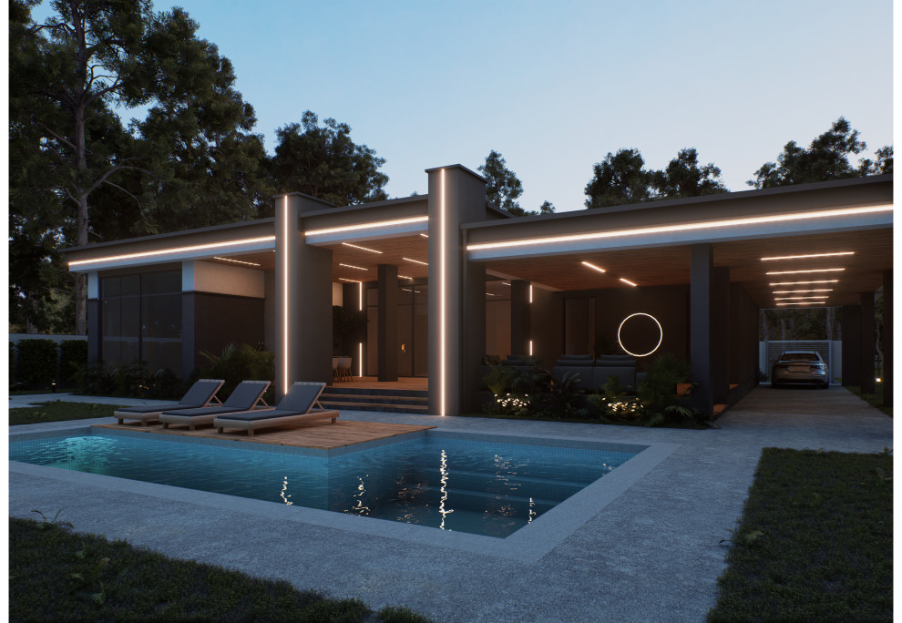 Индивидуальный жилой дом в Янтарном