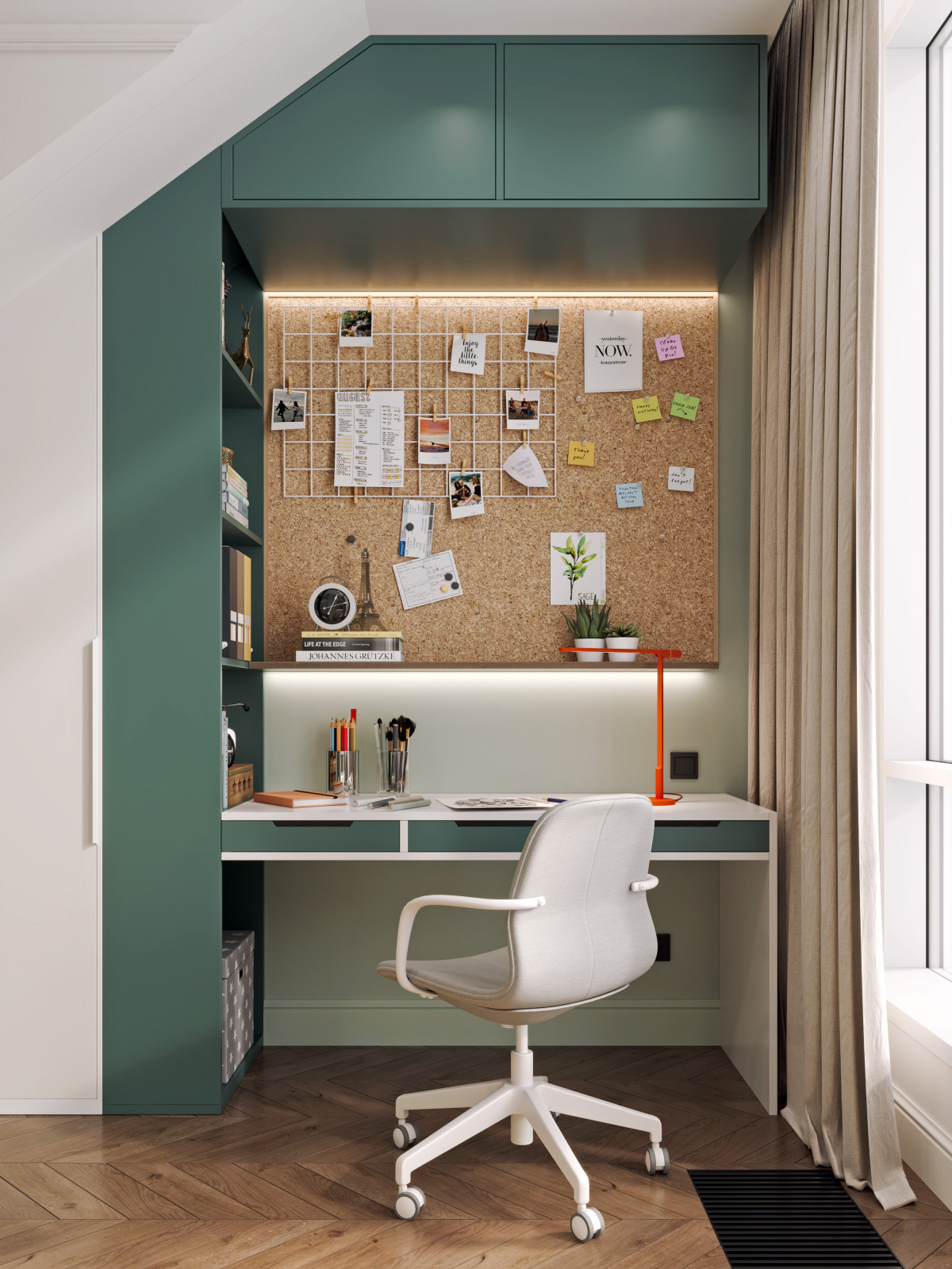 Проект: ЖК Лица, двухуровневая квартира