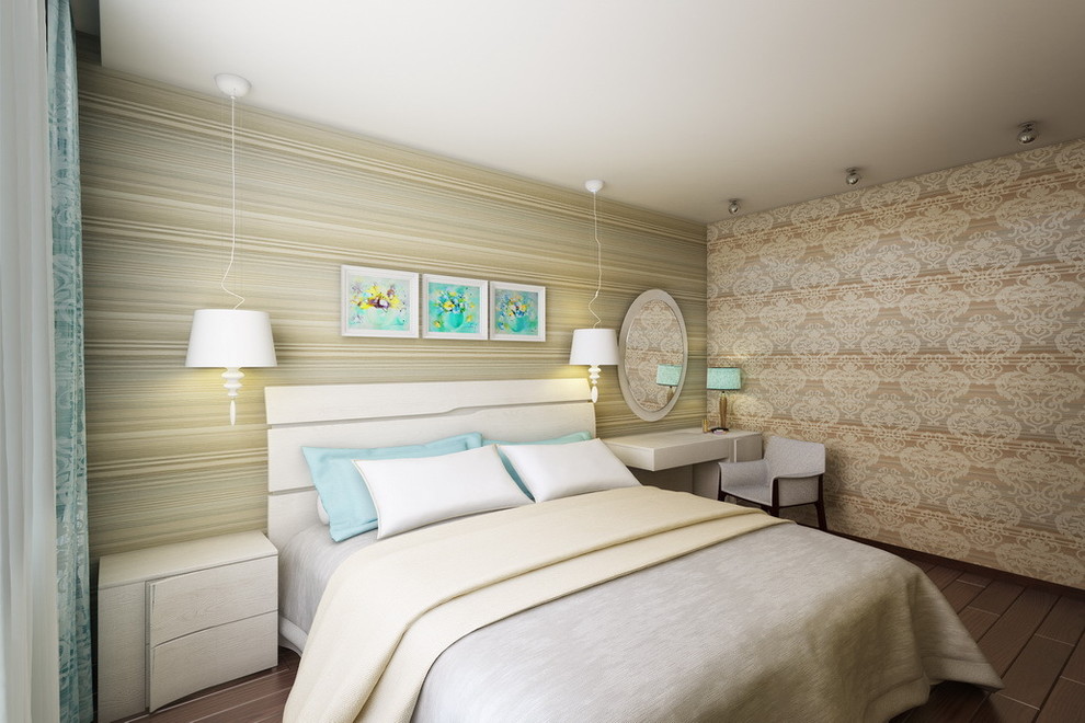 Дизайн интерьера двухкомнатной квартиры в новостройке по ул. Калинина