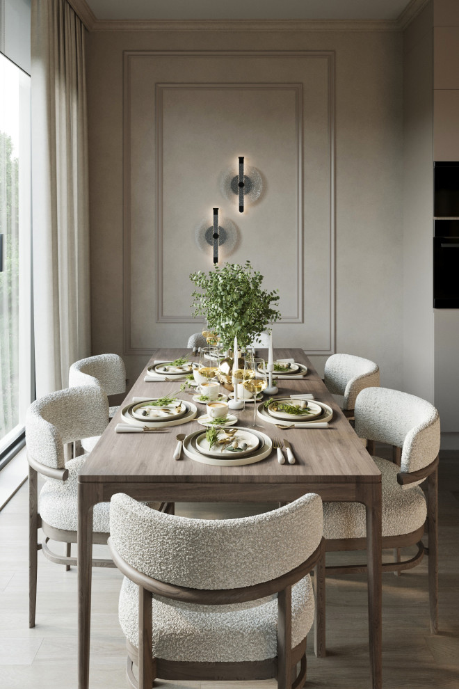 Кухня-гостиная в частном доме