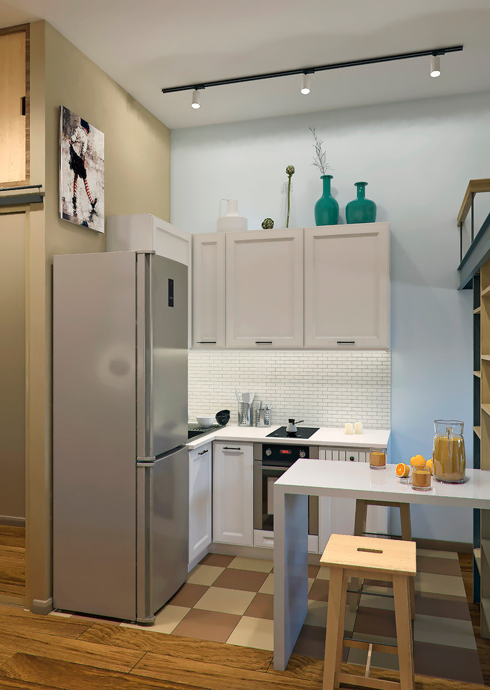 Кухня - Столовая зона - Барная стойка - Гардероб