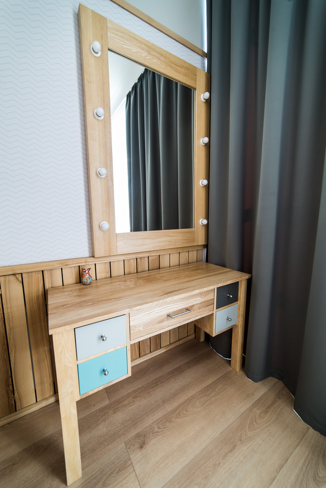 Спальня в современных материалах