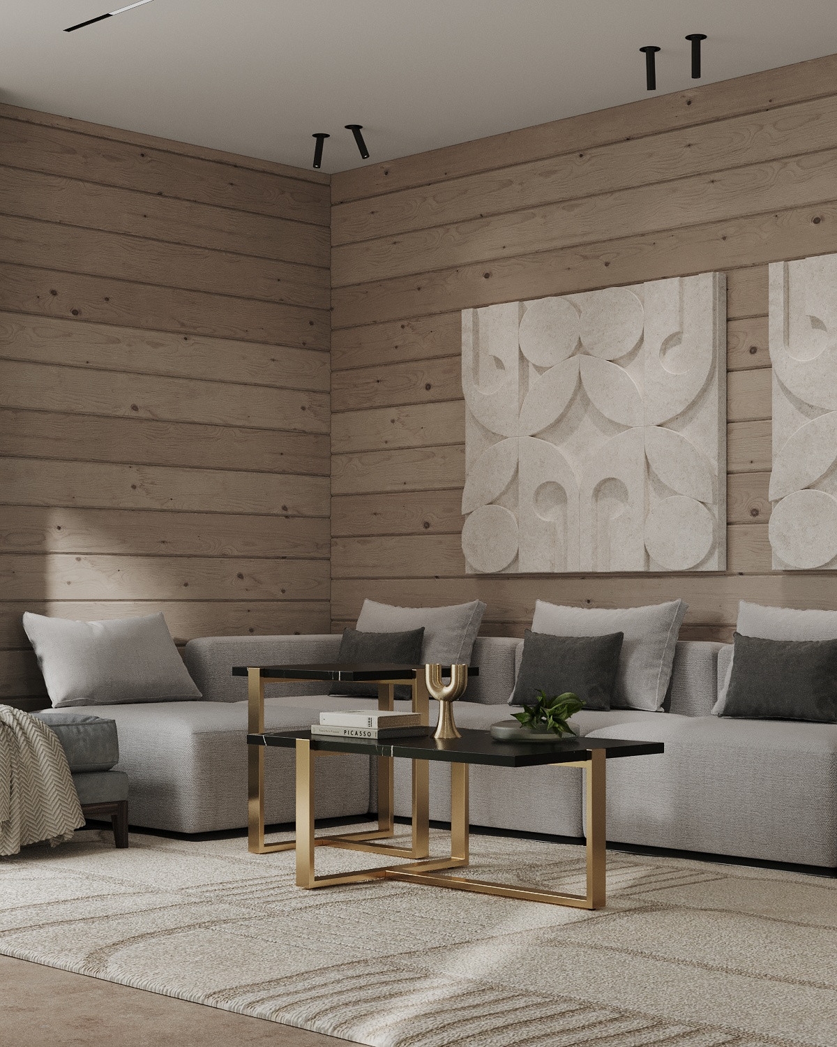 Обложка проекта: Интерьер загородного дома