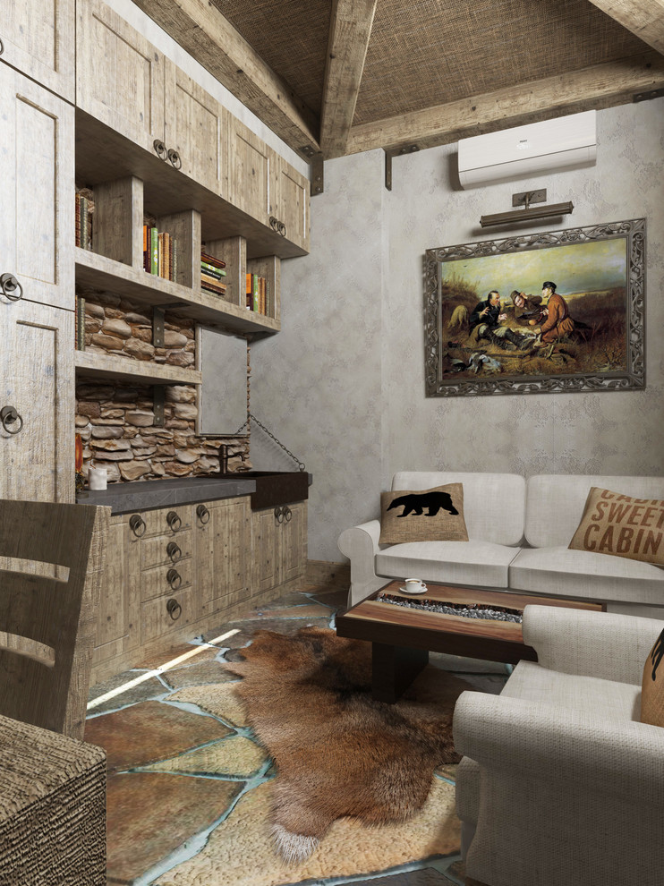 Комната для охотника."охотничья берлога"