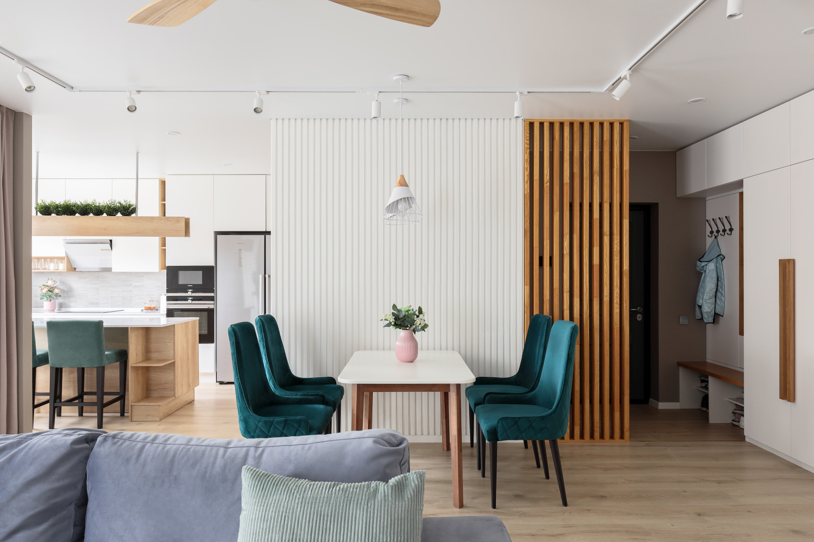 Просторная квартира в скандинавском стиле