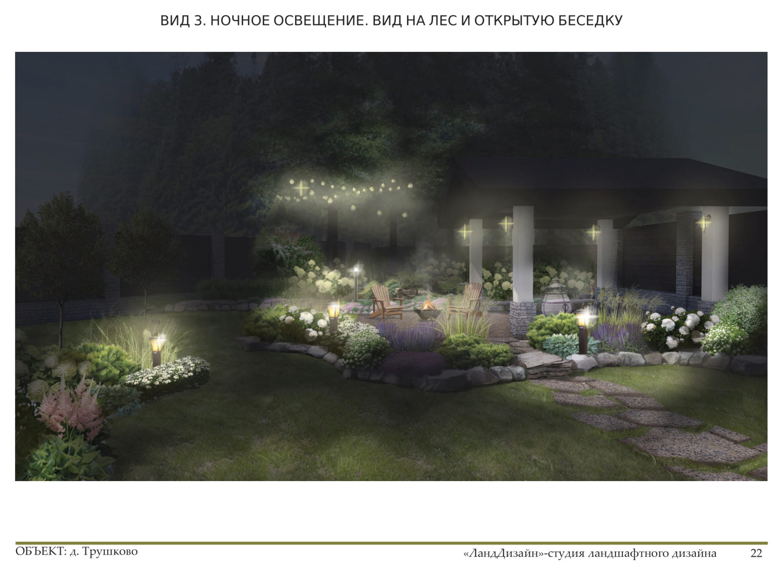 Проект ландшафтного дизайна