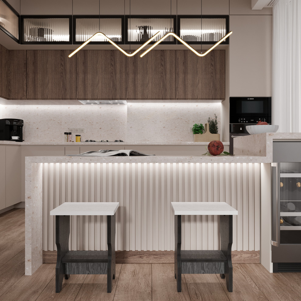 Табурет-столик 2 в 1 ЧАЙНЫЙ в столовую