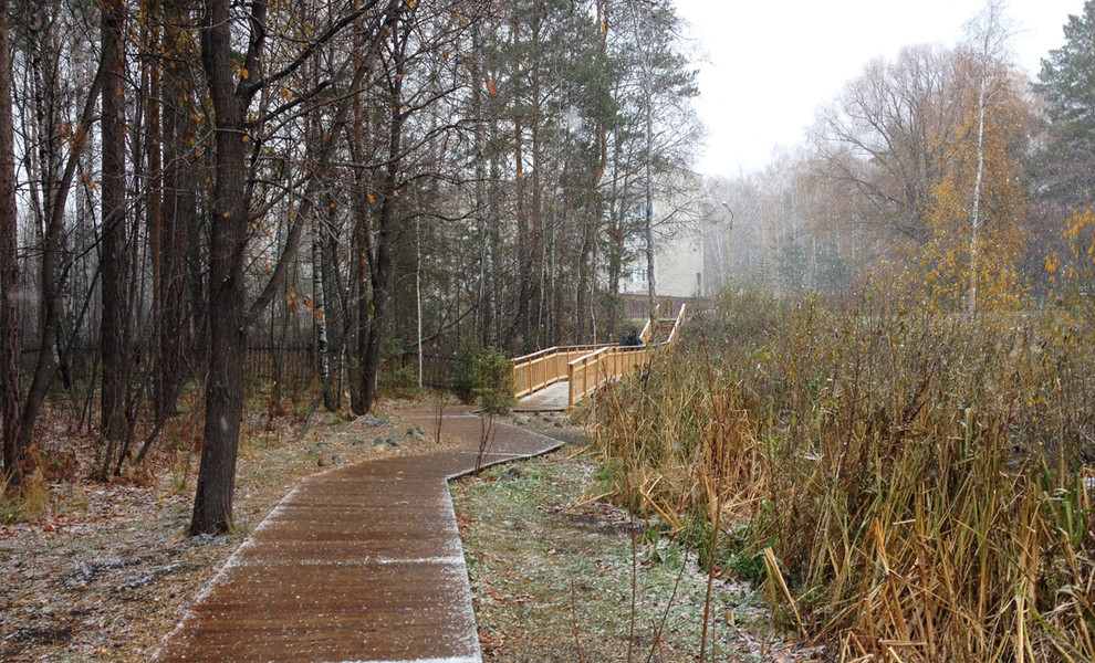 Озеро на Золотодолинской