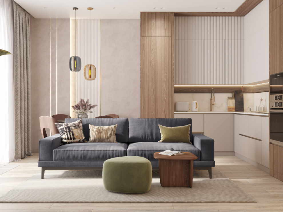 Дизайн интерьера квартиры в ЖК "FLORA&FAUNA"