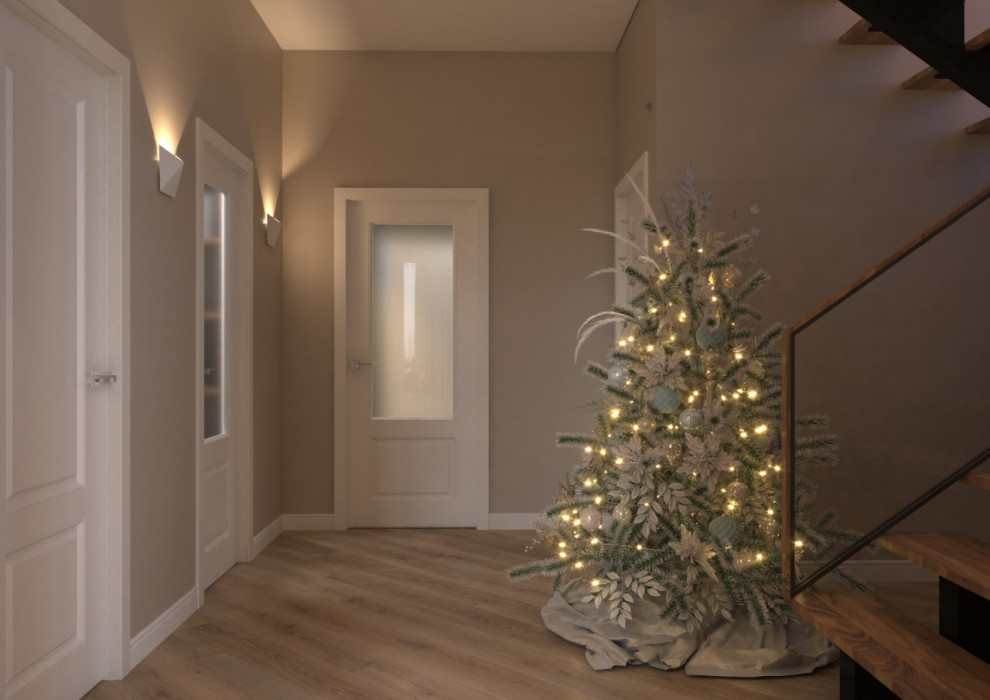 Дизайн Проект котеджа в Пихтулино