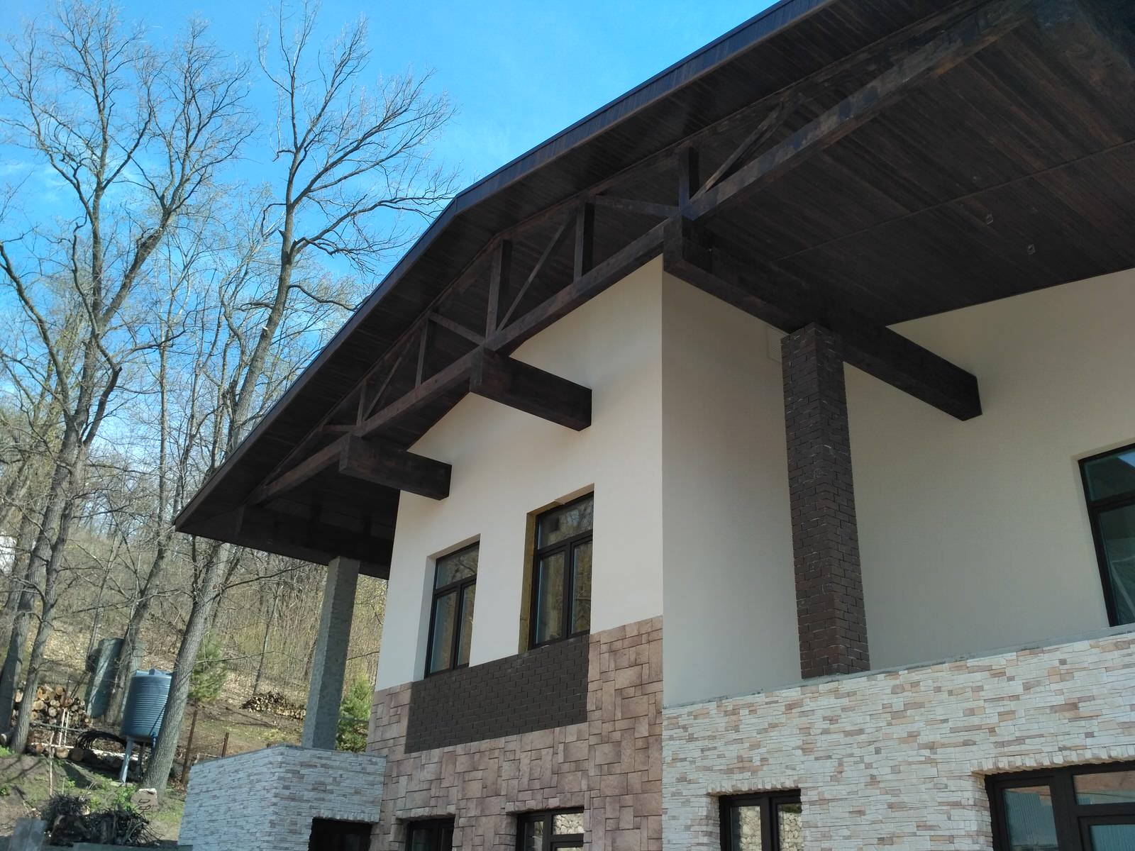 Обложка проекта: Жилая усадьба в Самарской области в стиле "шале"