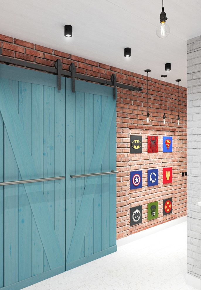 Квартира с "живым" кирпичем