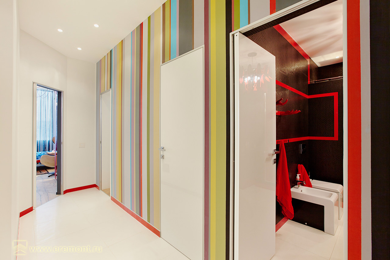 Дизайн и ремонт квартиры на ул.Талалихина — Разноцветное решение