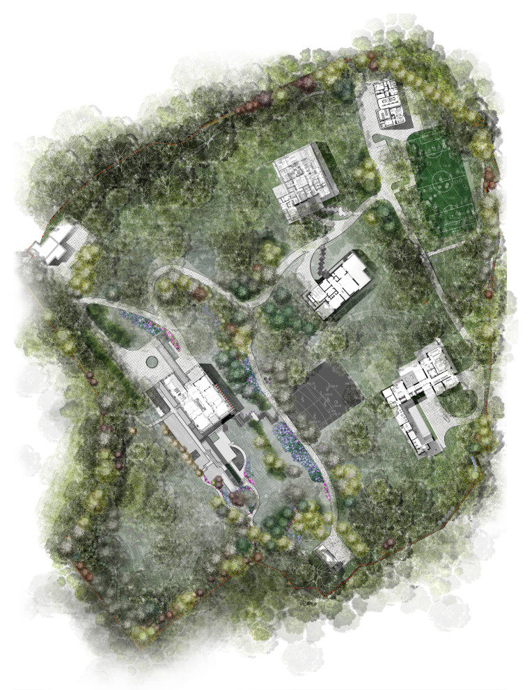 Обложка проекта: Частная резиденция Крылатские холмы