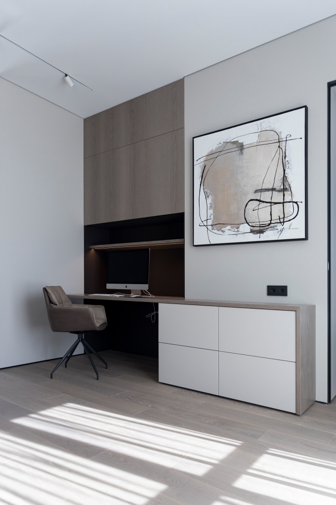 светлая квартира в ЛАХТА Plaza